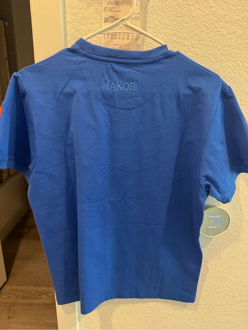 🔥💙 Makobi Colorblock Designer Tee – Bold Streetwear Vibes